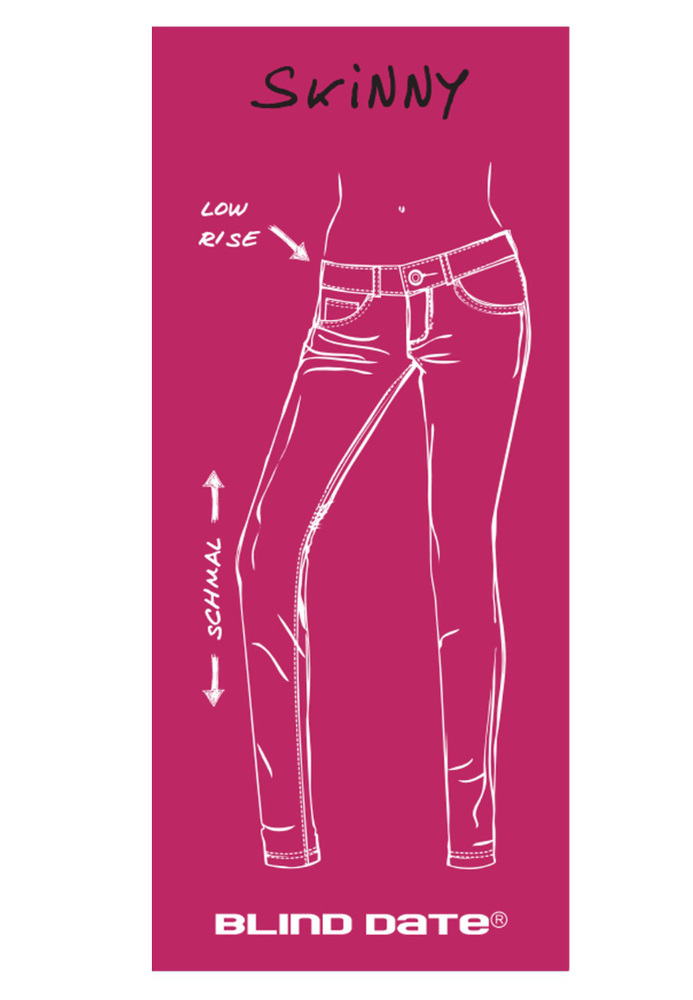 Skinny Low Rise Jeans