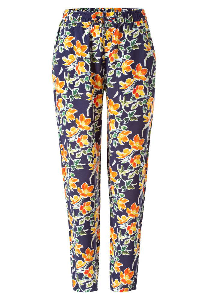 Hose mit All-Over Blumen-Muster