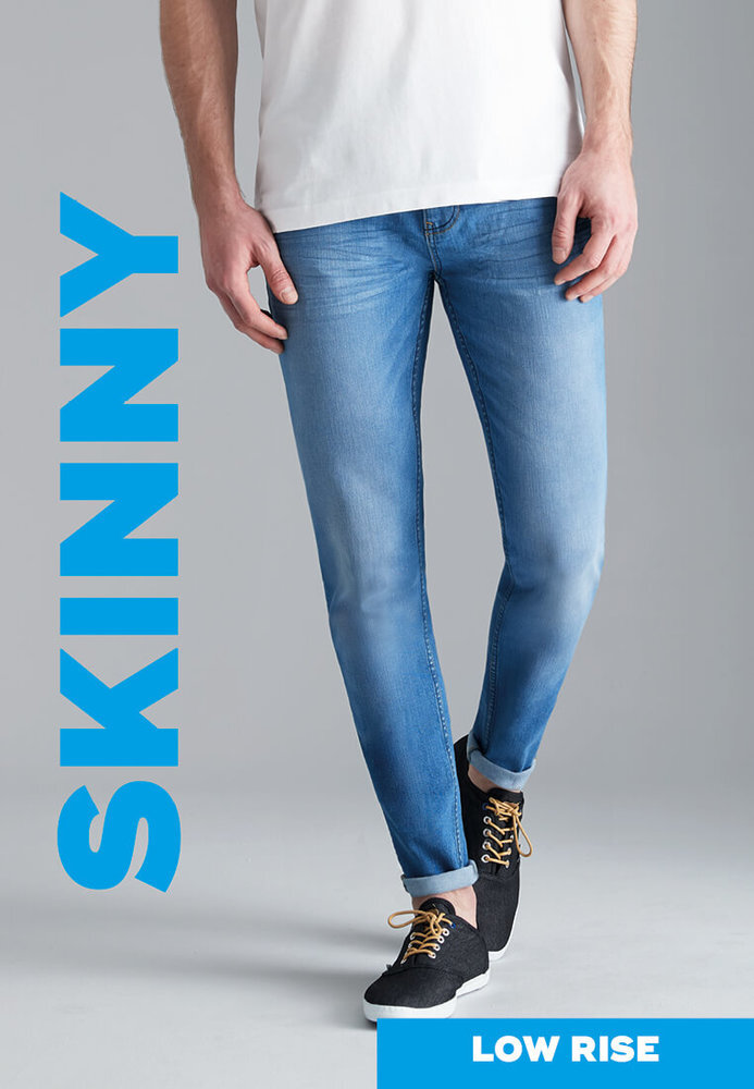 Skinny Low Rise Jeans