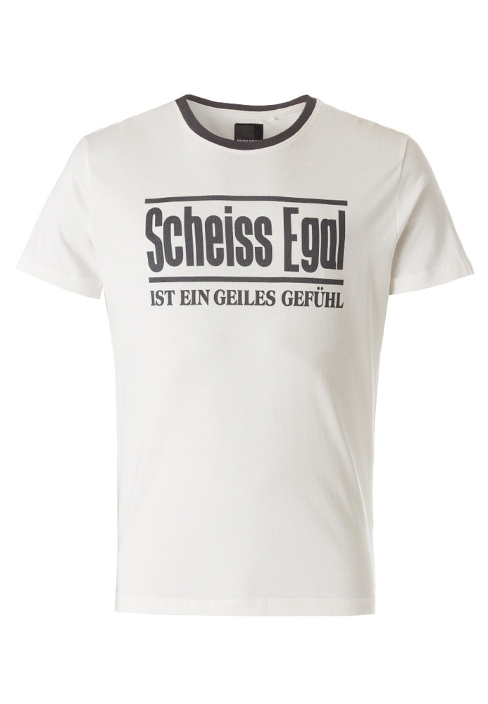 T-Shirt mit Sprüche-Druck