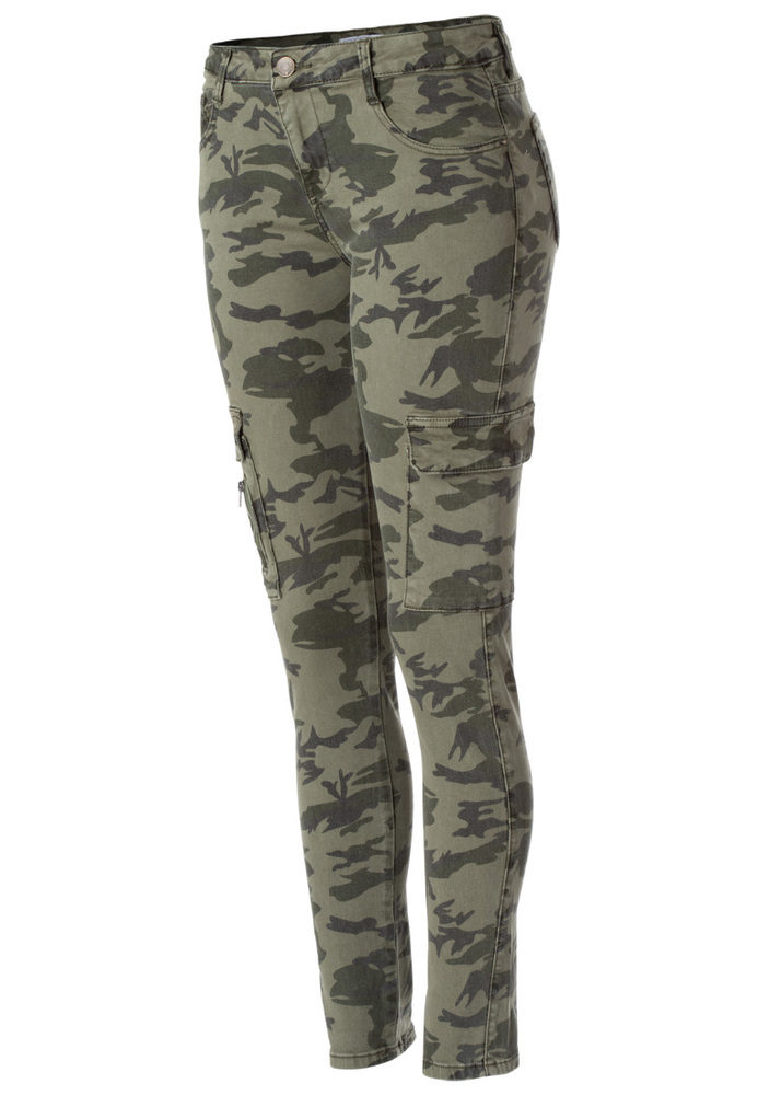 Slim-fit-Cargohose