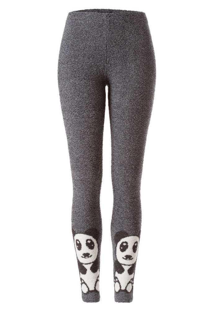 Leggings mit Panda-Motiv