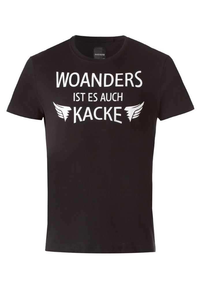 T-Shirt mit Sprüche-Druck