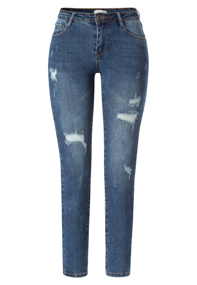 Skinny Regular Rise Jeans