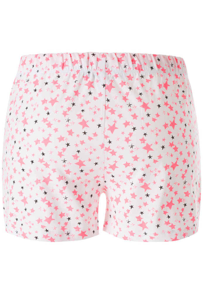 Pyjama-Shorts mit All-Over Sterne-Print