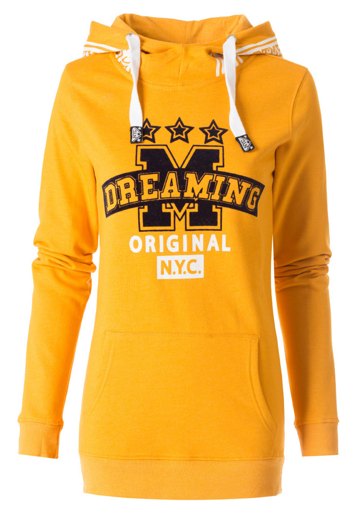 Hoodie mit College-Print