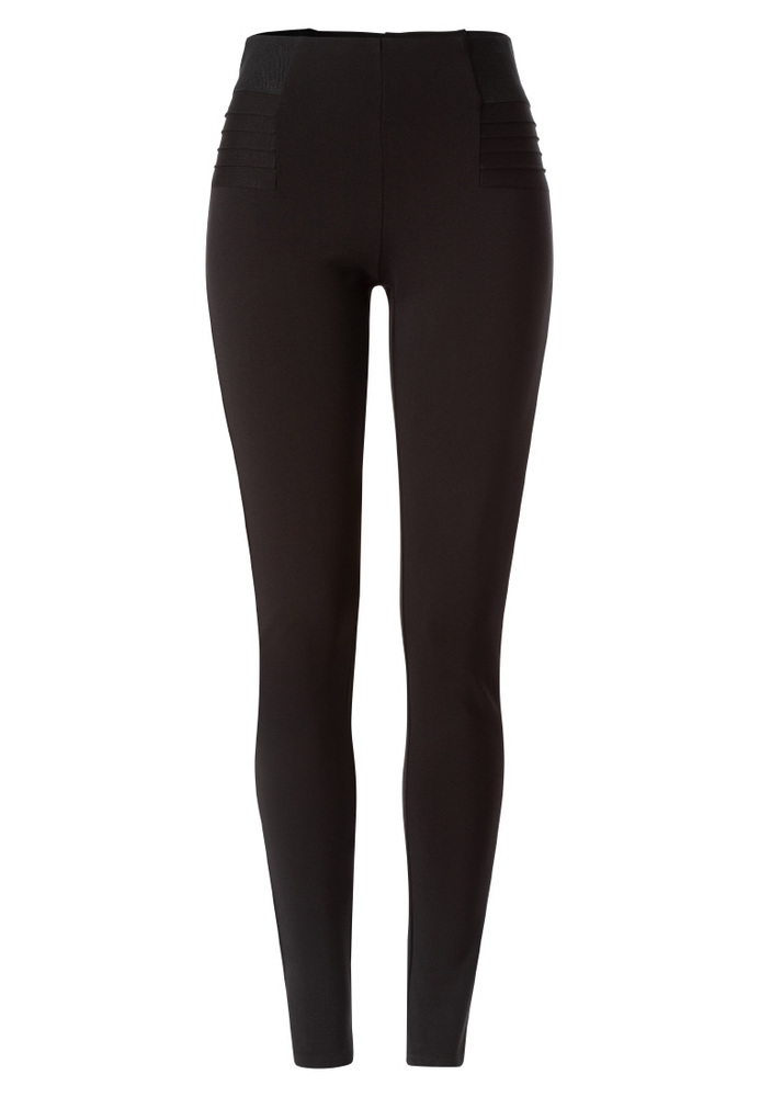 Leggings im Biker-Style