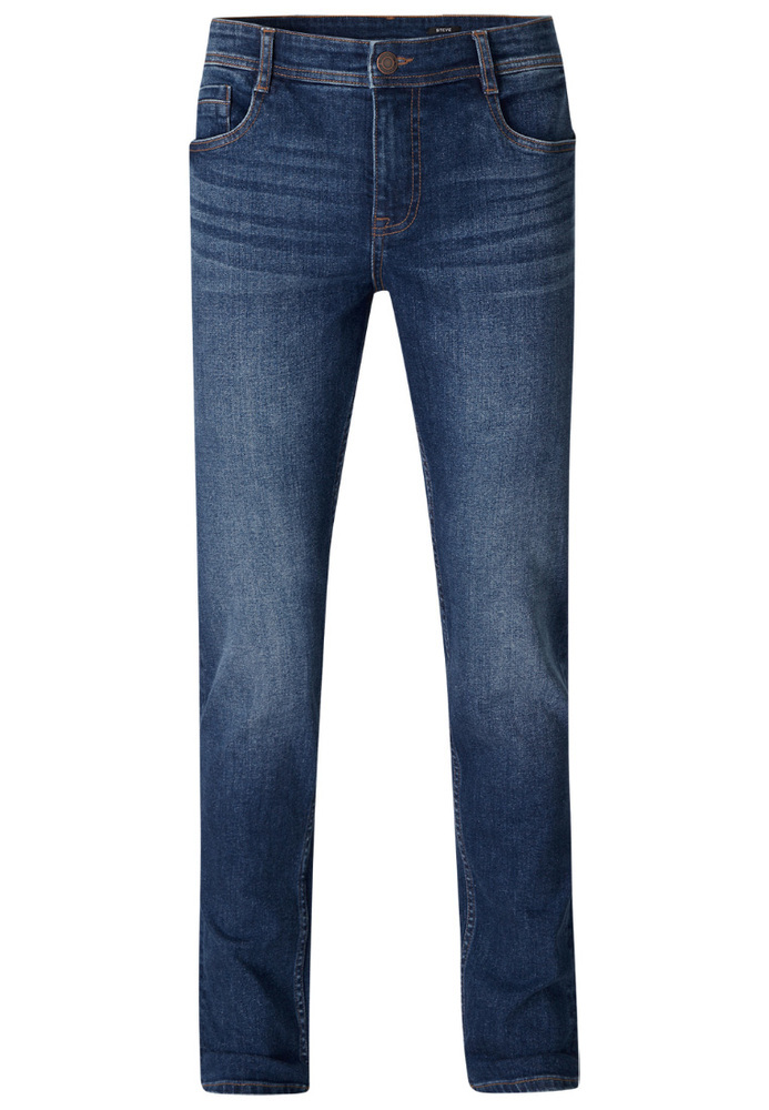 Basic Straight Regular Waist Jeans