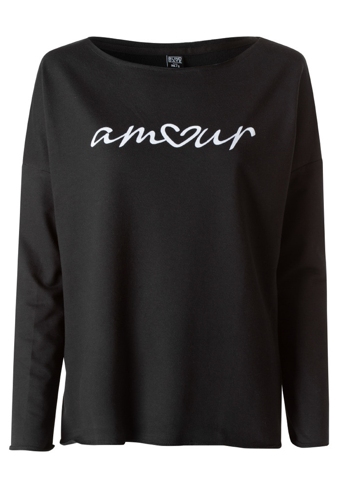 Sweatshirt mit Schriftzug-Print