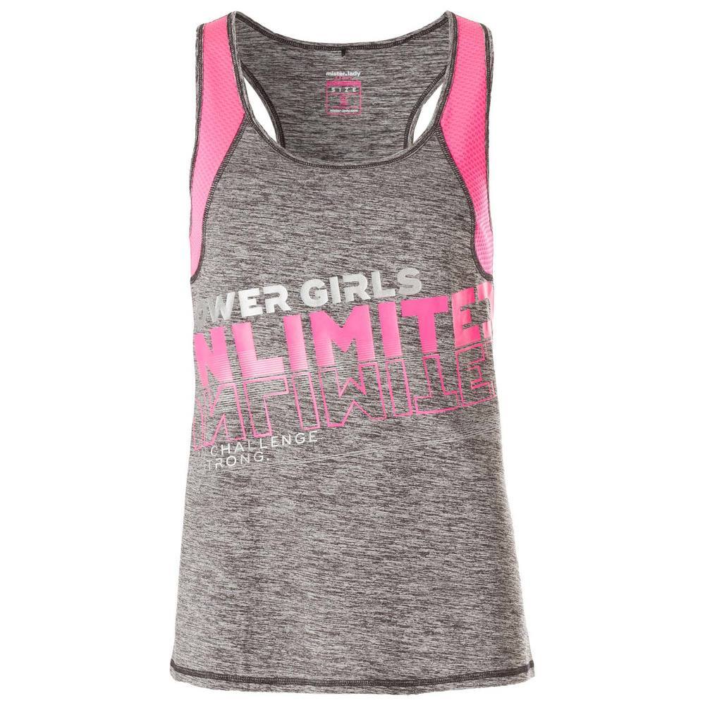 Fitness Tanktop mit Neon-Print