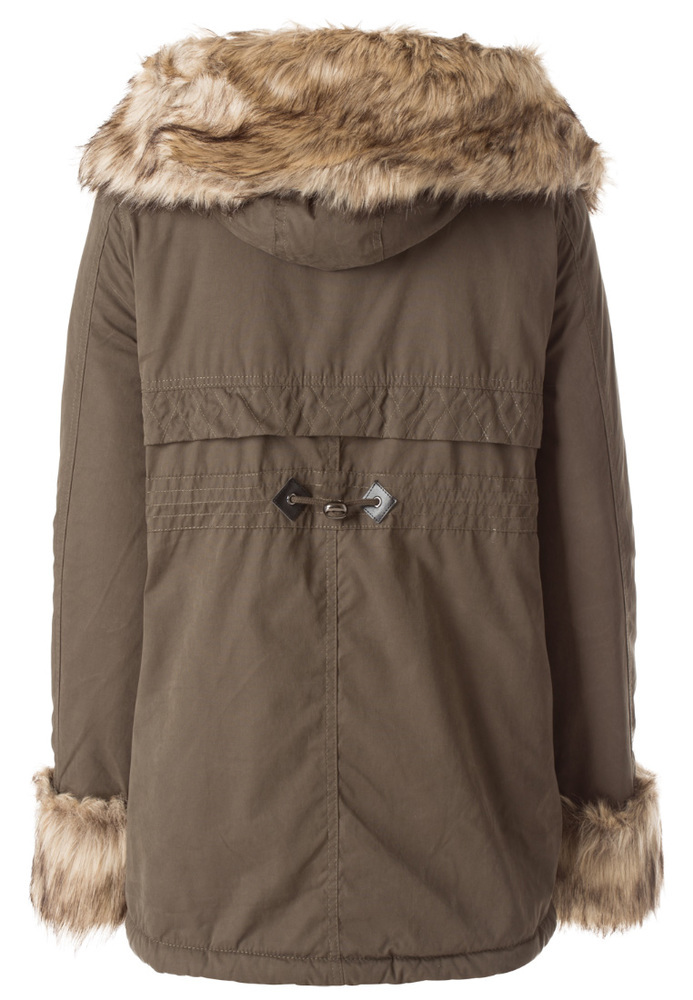 Parka mit Fake-Fur